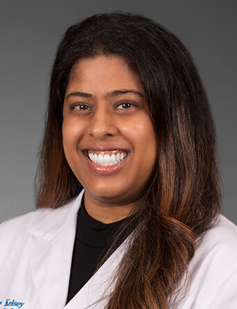 Portrait of Lena Abraham, CRNA, Anesthesiology specialist at Kelsey-Seybold Clinic.